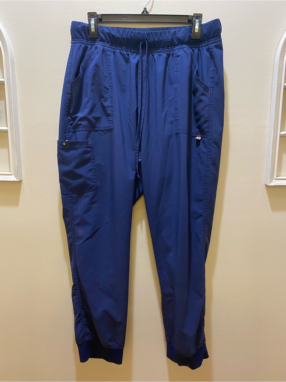 Women's Navy Drawstring Jogger scrubs